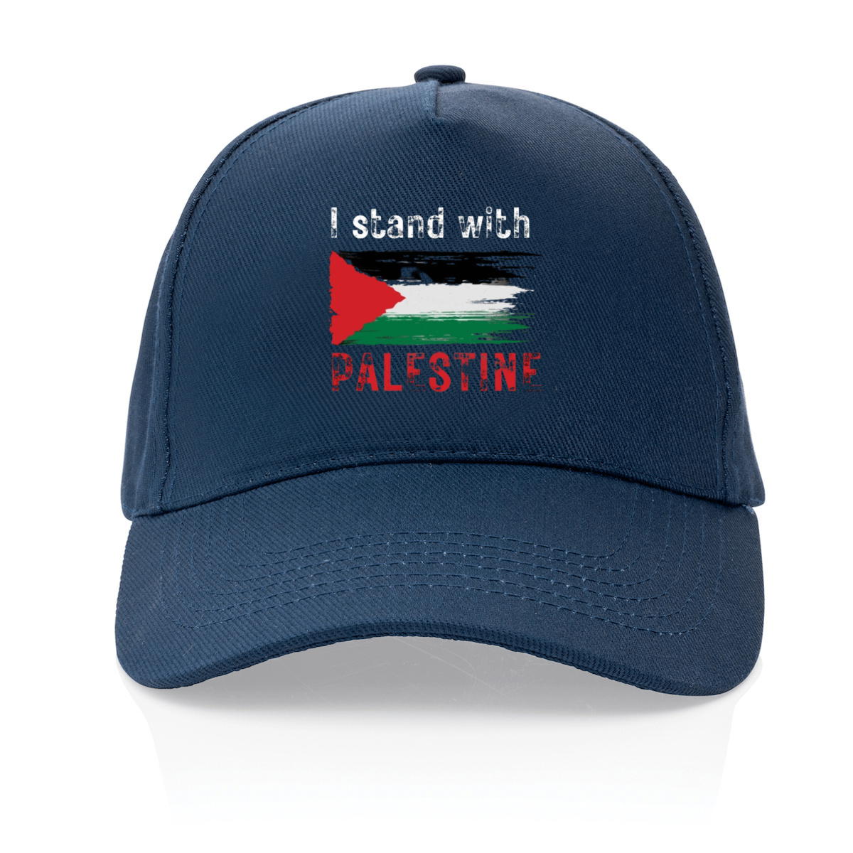 Image back I stand with Palestine hat