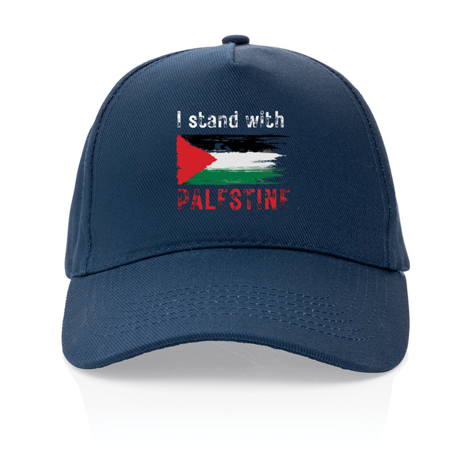 Image back I stand with Palestine hat