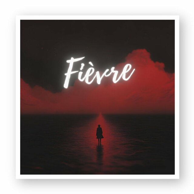 Fièvre - Stickers carré