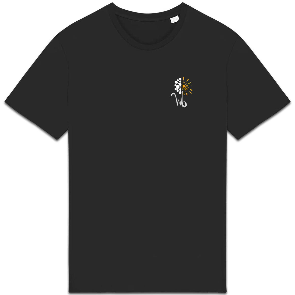 Image back T-shirt sombre Unisexe - Vib Pochette