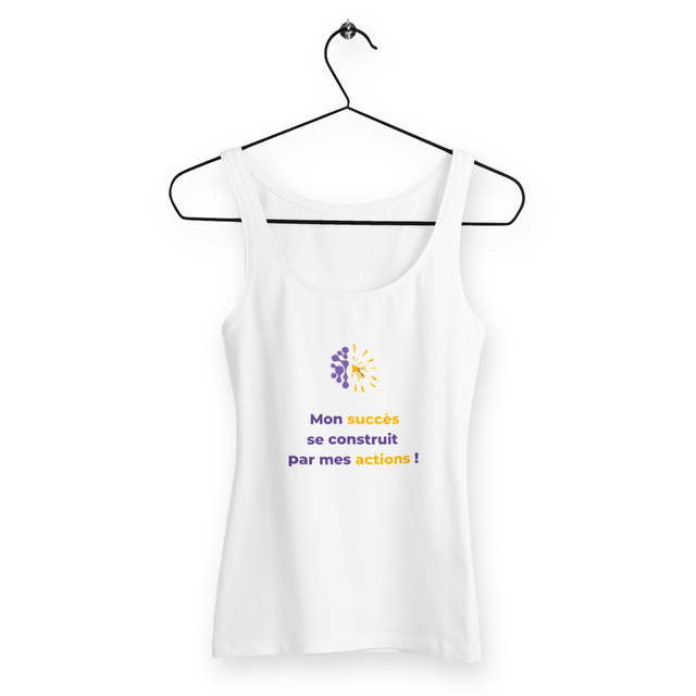 Image back Débardeur clair Femme - Vib - Actions & Succès