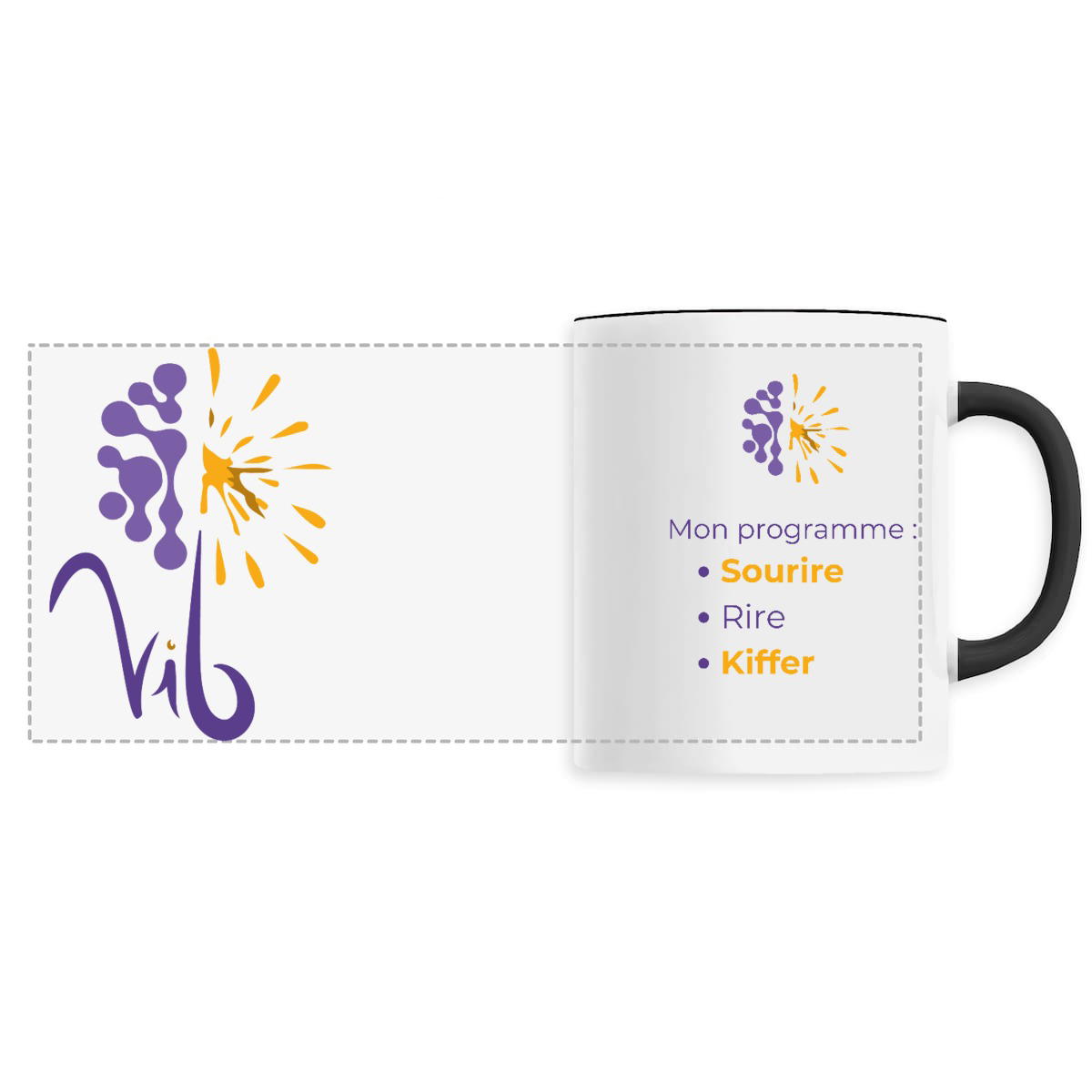 Image back Mug - Vib - Mon programme