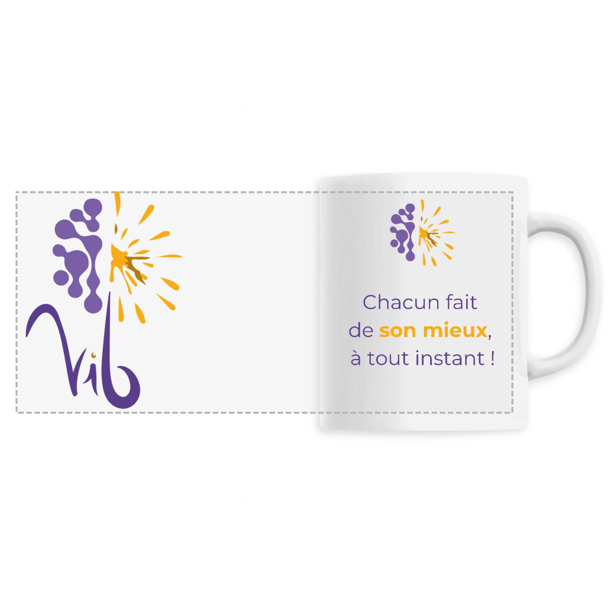 Image front Mug - Vib - Chacun fait de son mieux