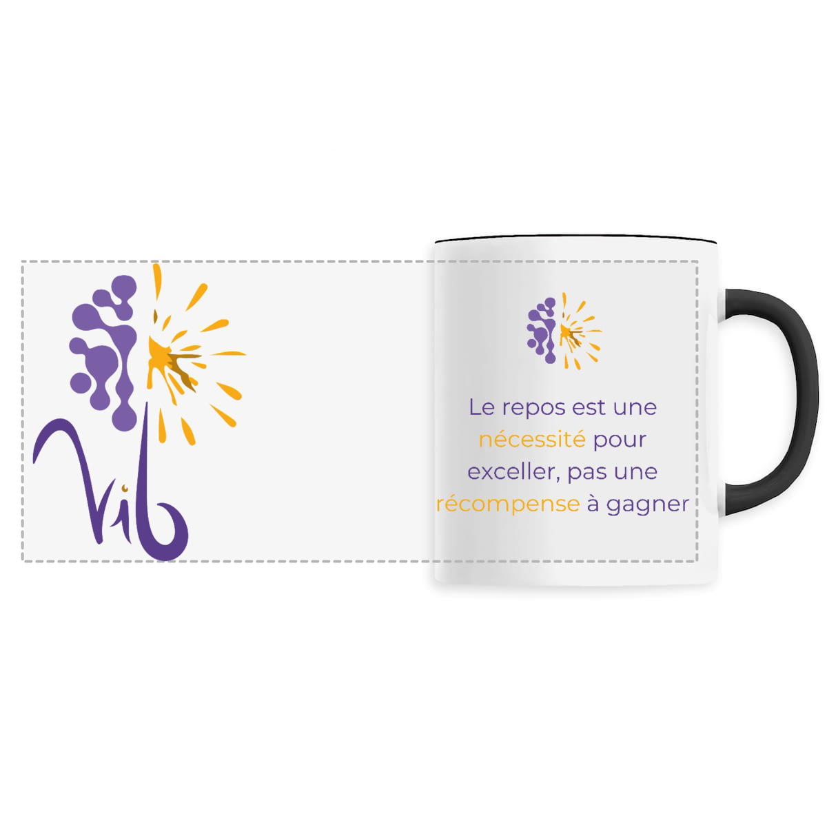 Image back Mug - Vib - Le repos est une nécessité