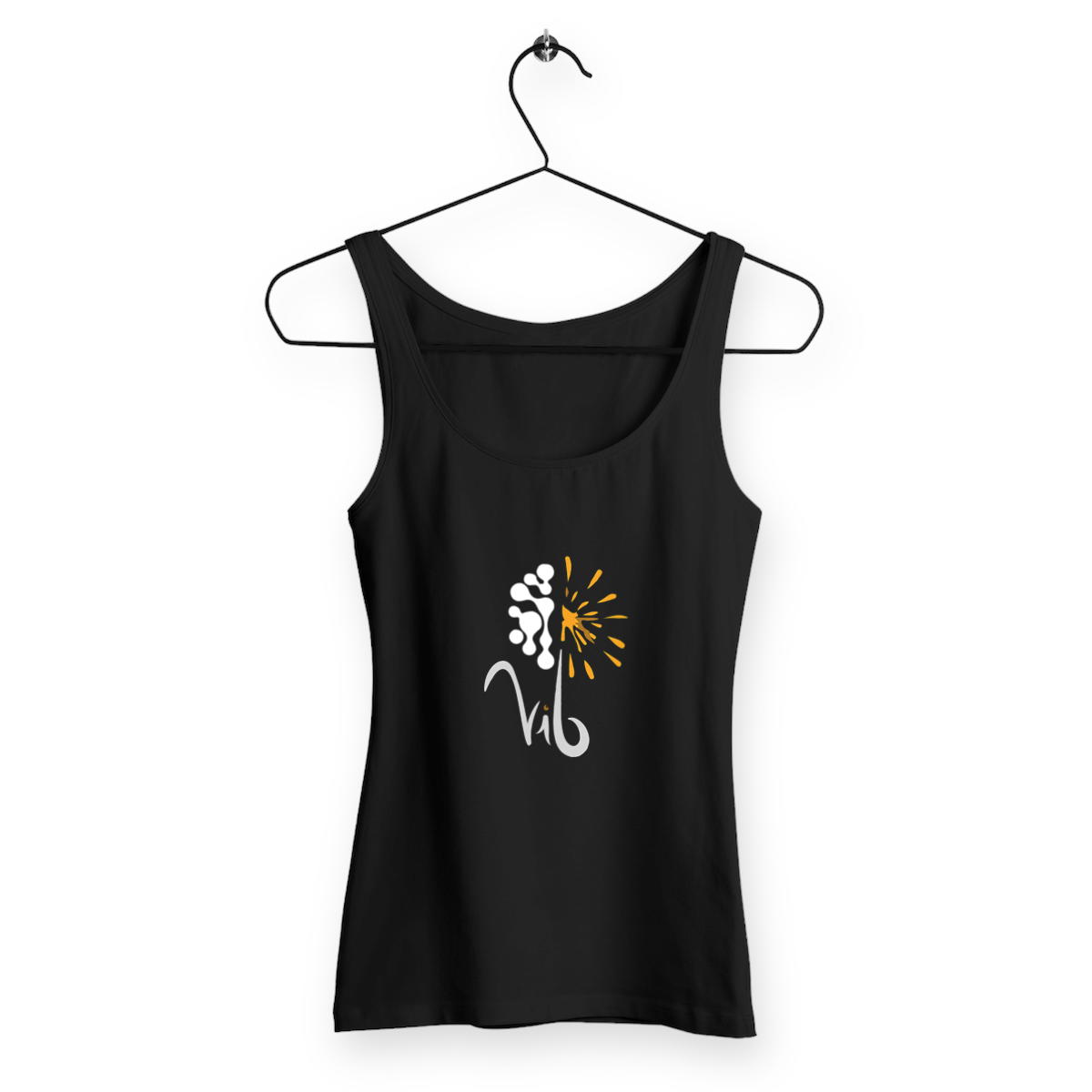 Image back Débardeur sombre Femme - Vib