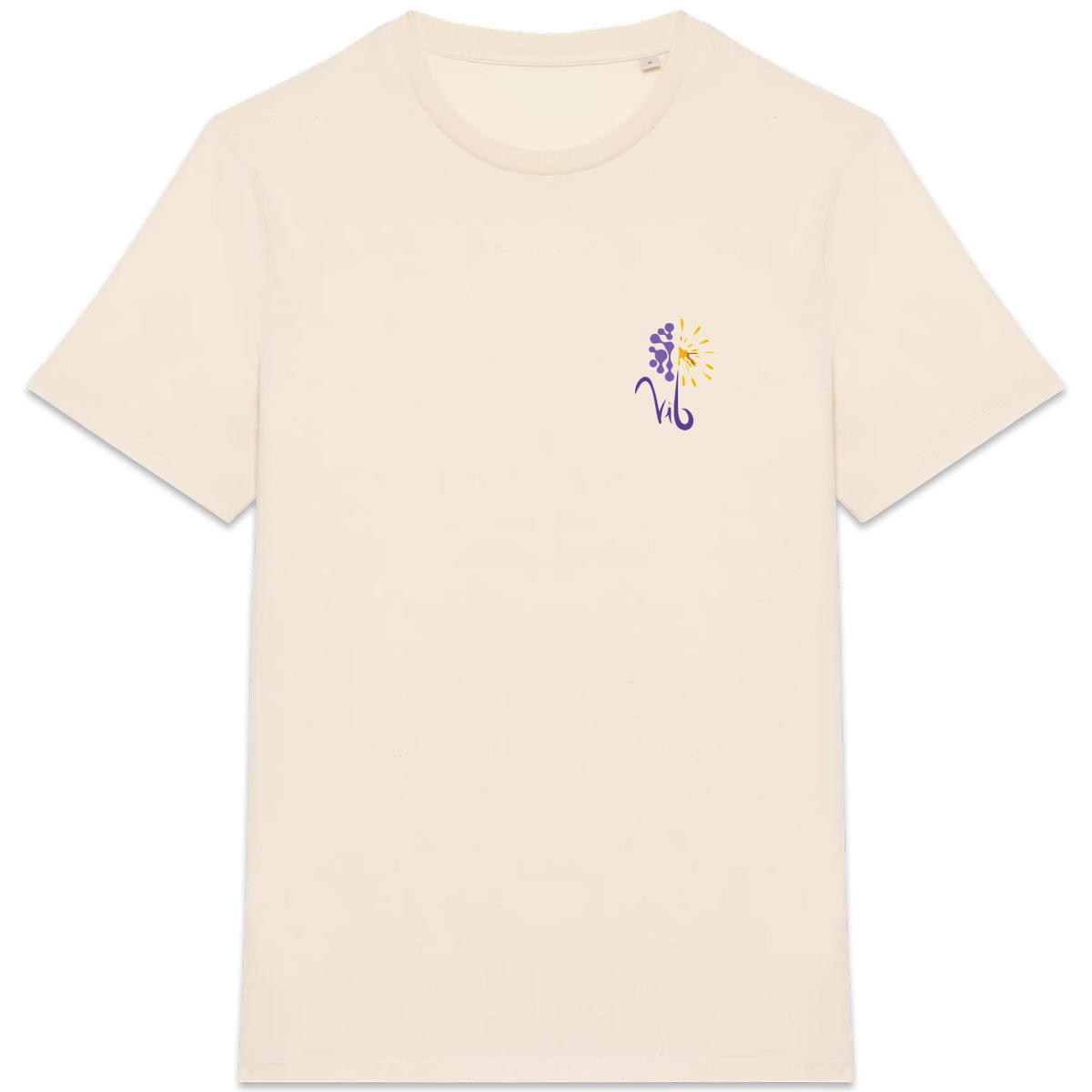 Image back T-shirt clair Unisexe - Vib Pochette