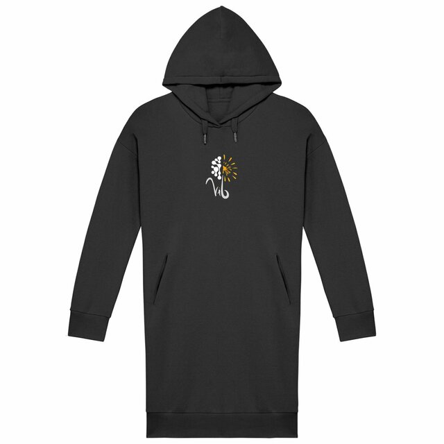 Image back Robe Sweat sombre Femme - Vib 