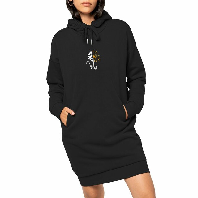 Image front Robe Sweat sombre Femme - Vib 