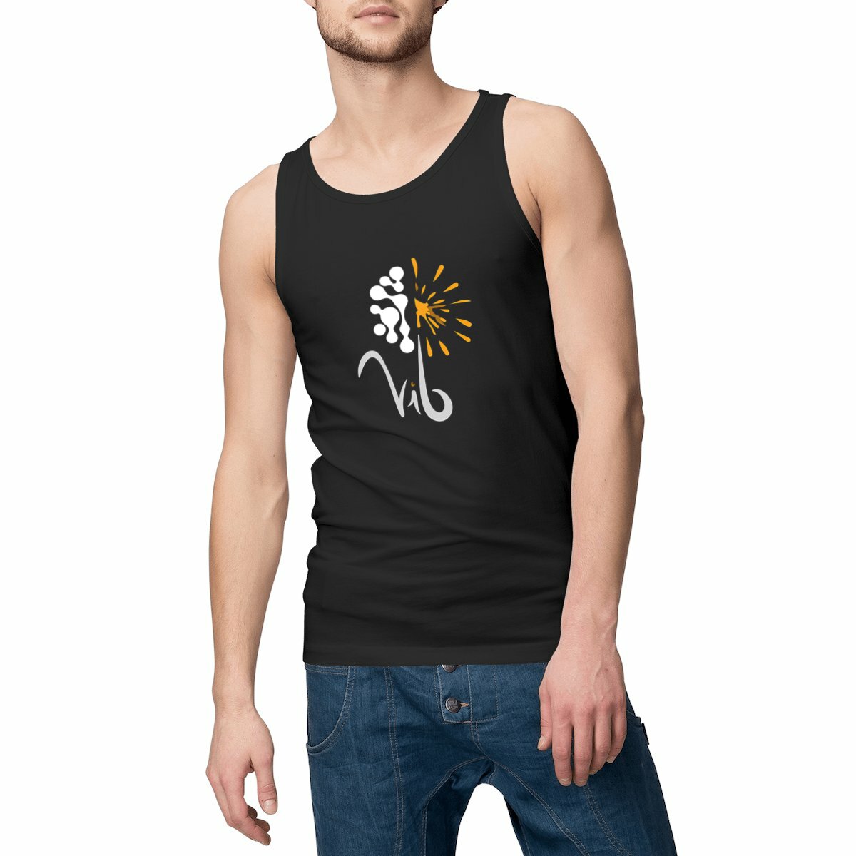 Image front Débardeur sombre Homme - Vib