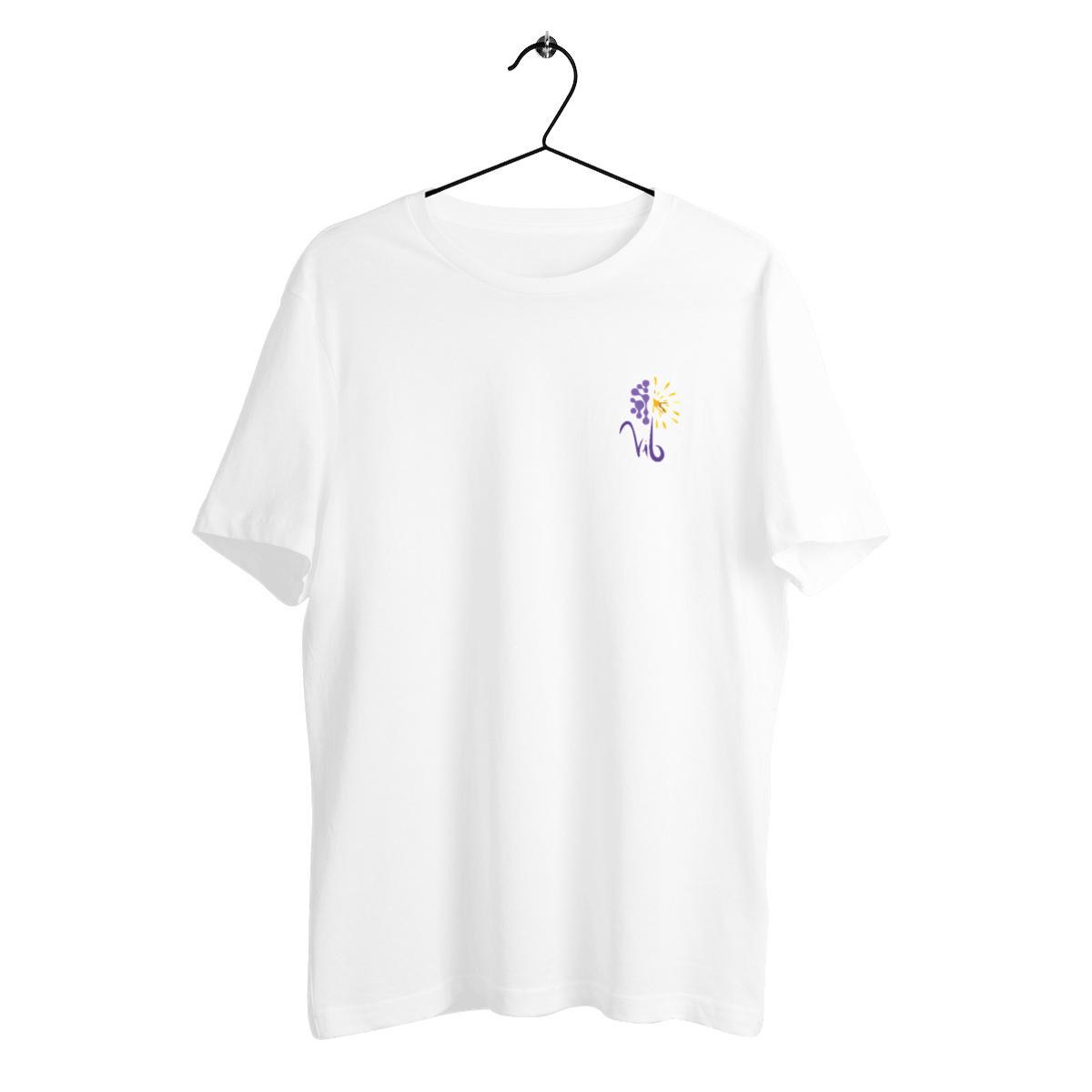 Image back T-shirt clair Unisexe - Équipe de bonheur - Vib Pochette