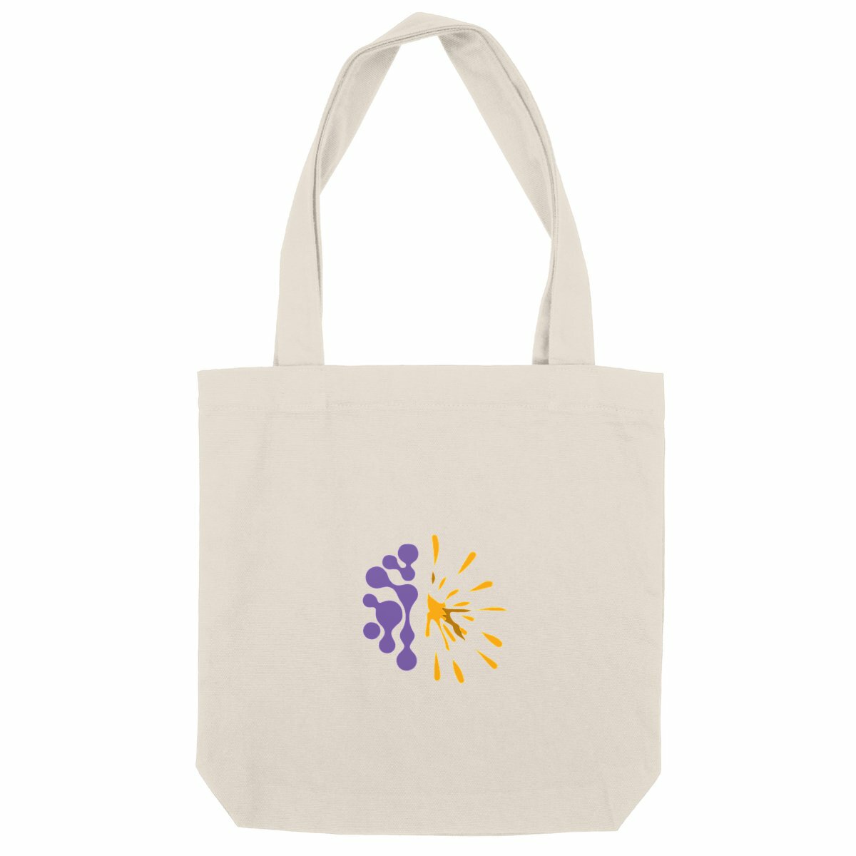Image back Totebag clair - Vib - Brain