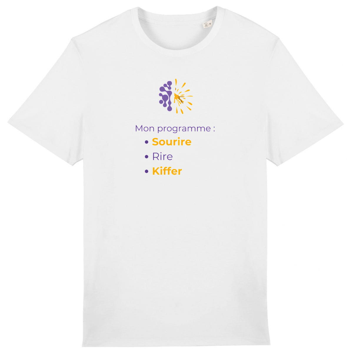 Image back T-shirt clair Unisexe - Vib - Mon Programme