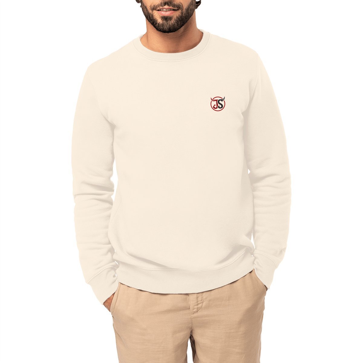 Image front JS Organic Sweatshirt