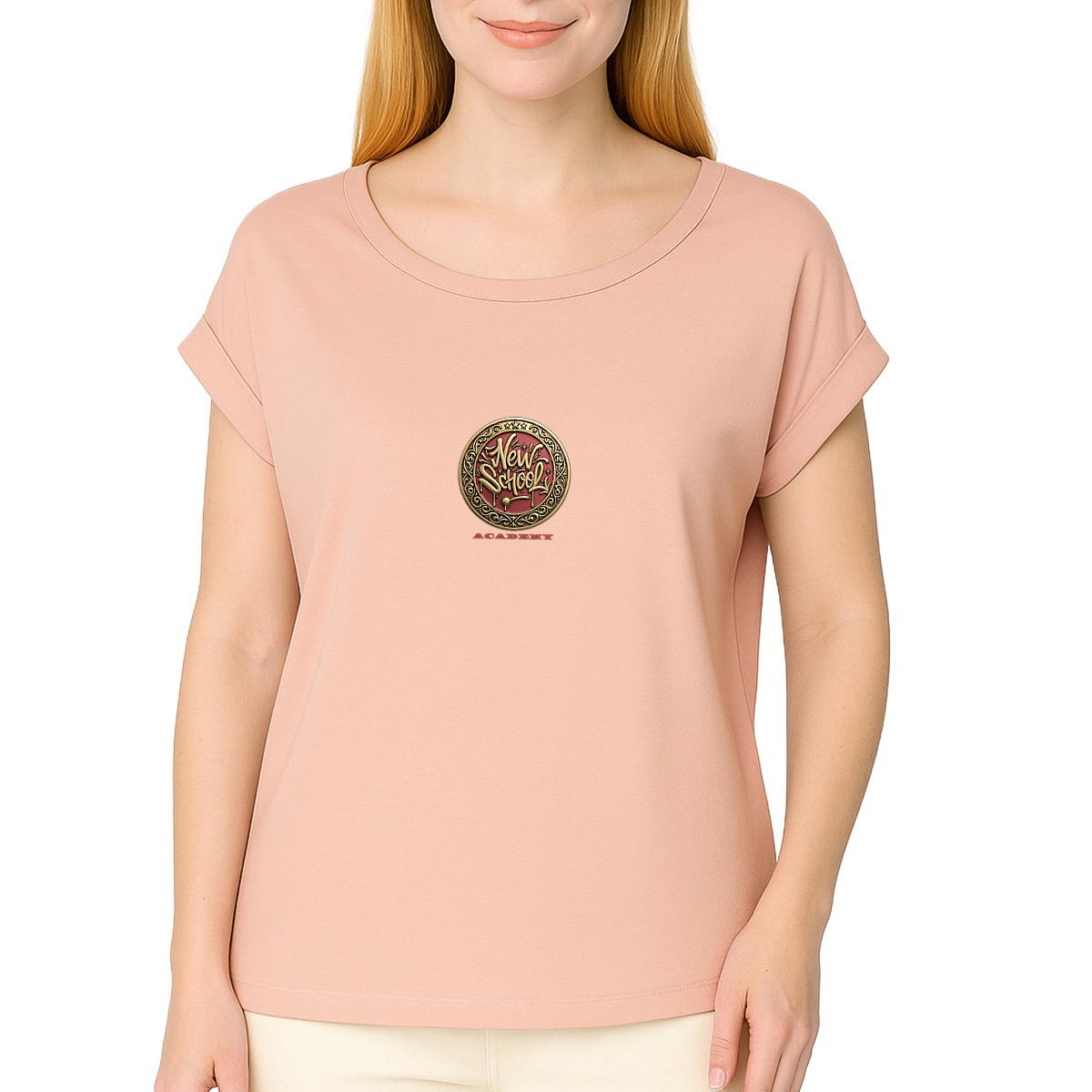 T-shirt "NSA" manches à revers