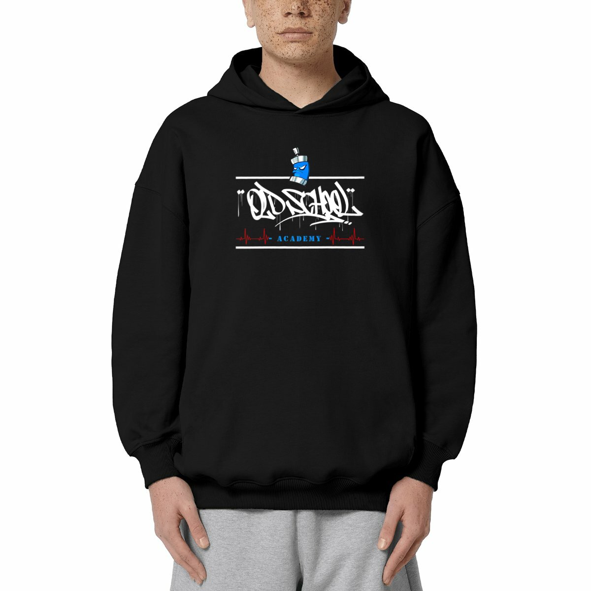 Sweat à capuche / Hoodie "Blue Spray"