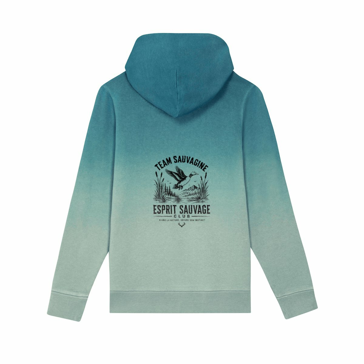 Sweat à capuche Enfant Dip Dye - Image