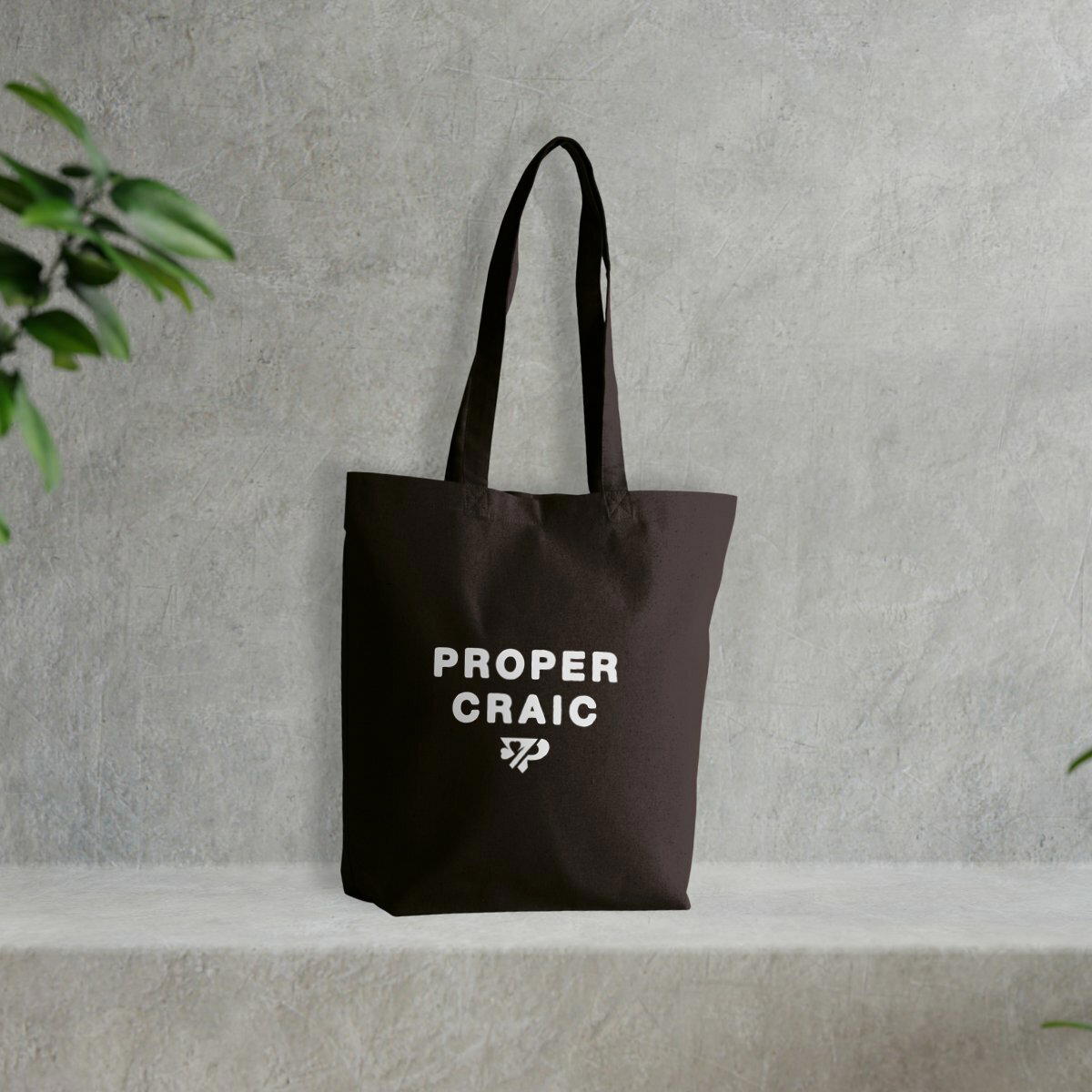 Proper Craic – Recycled Tote Bag