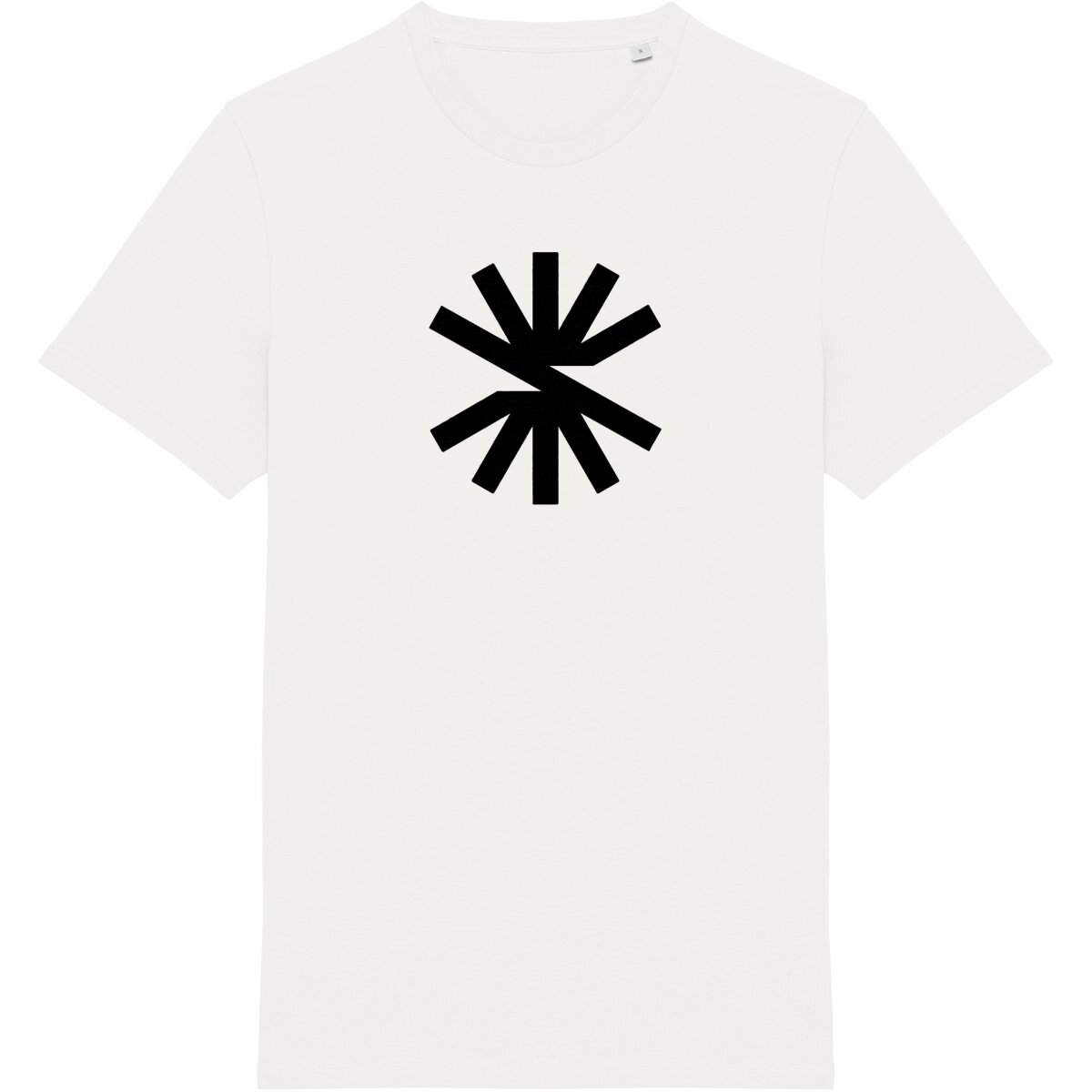 San Ré Premium White T-shirt (black isolated)