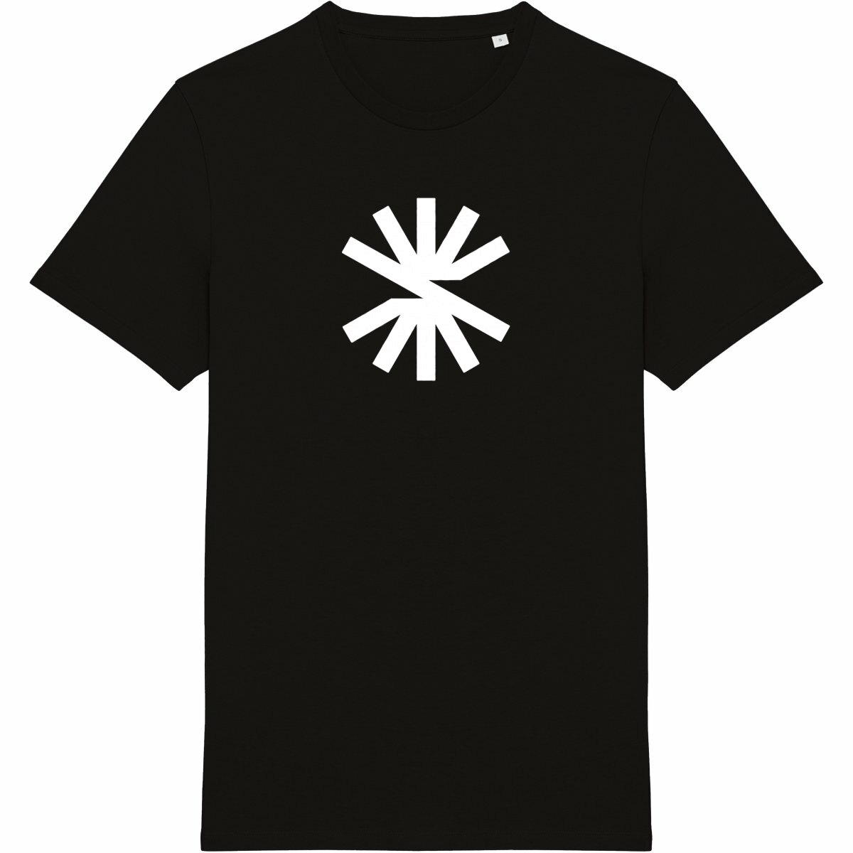 San Ré Premium Black T-shirt (white isolated)