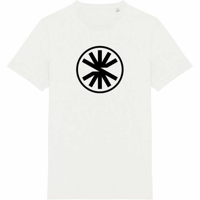 San Ré Premium White T-shirt (black badge)