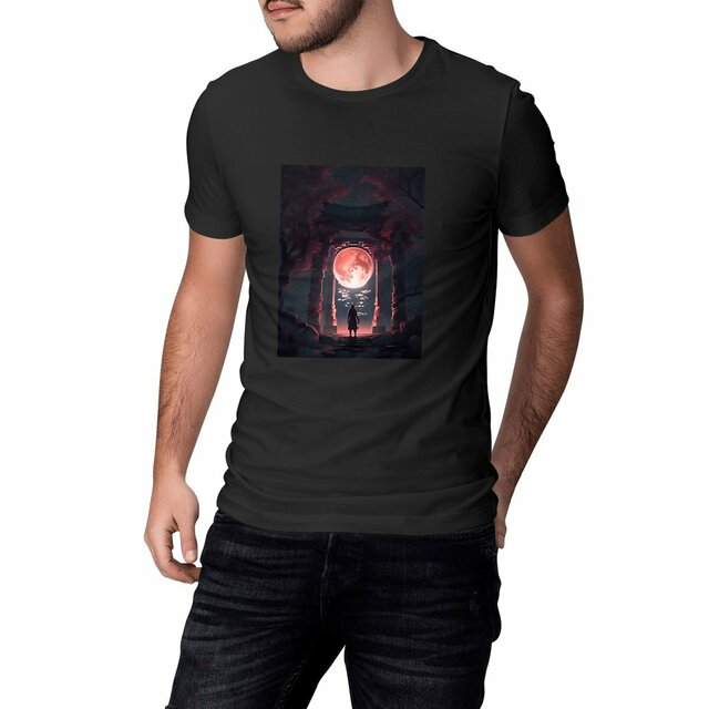 Image front T-shirt lune sang Zelos