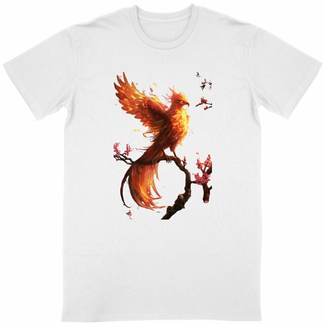 Image back T-shirt phénix Zelos 