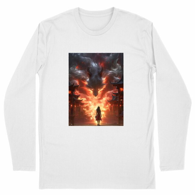 Image back T-shirt long Kyubi Zelos