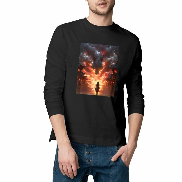 Image front T-shirt long Kyubi Zelos