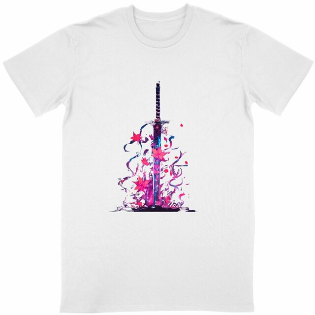 Image back T-shirt lame du samouraï Zelos