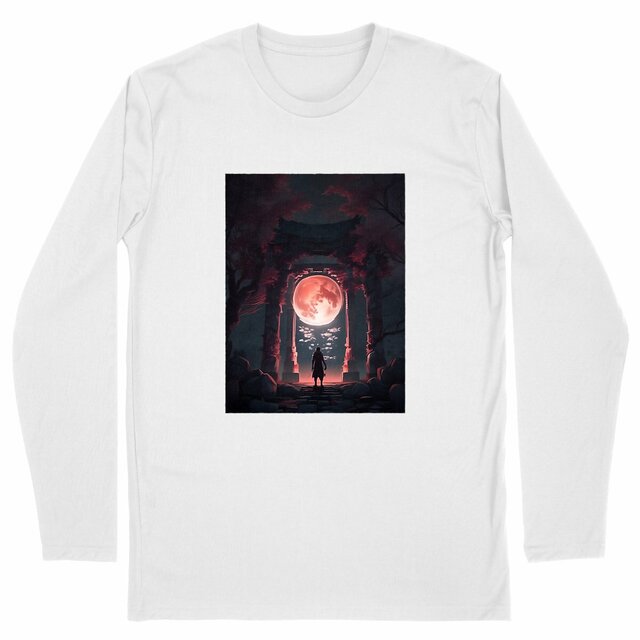 Image back T-shirt long lune sang Zelos
