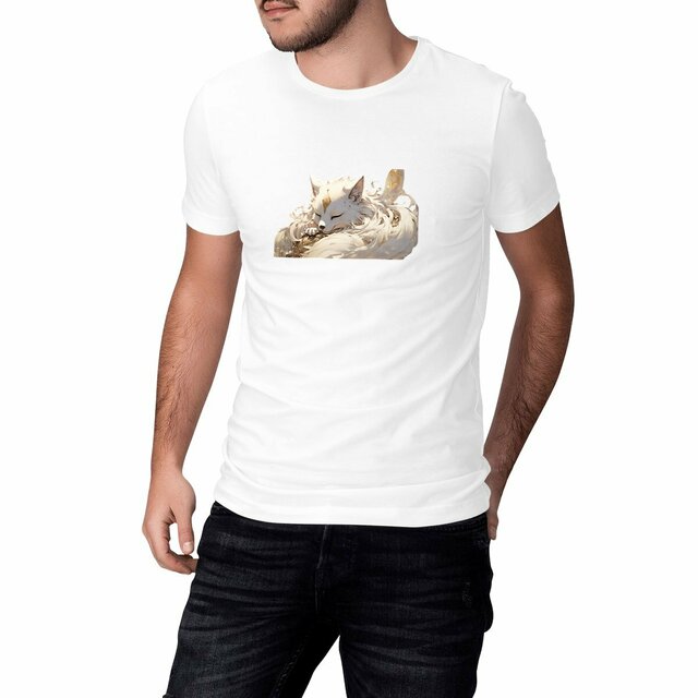 Image front T-shirt kitsune Zelos