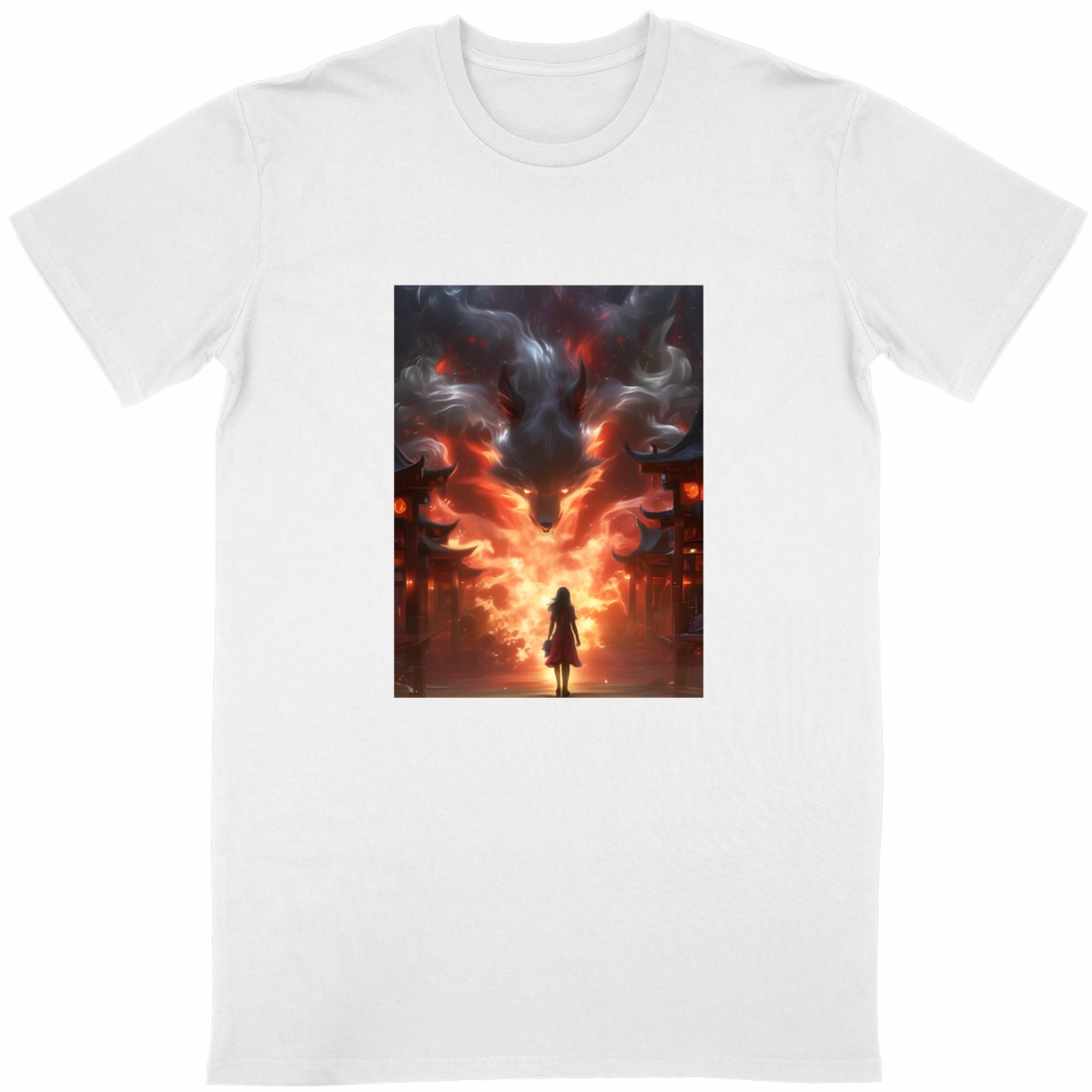 Image back T-shirt Kyubi Zelos 