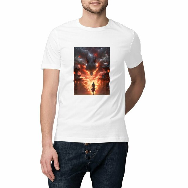 Image front T-shirt Kyubi Zelos 