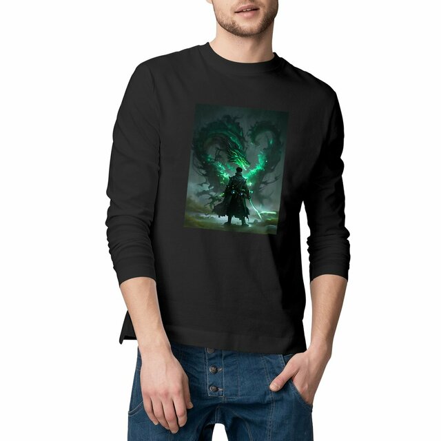 Image front T-shirt long aventuriers Zelos