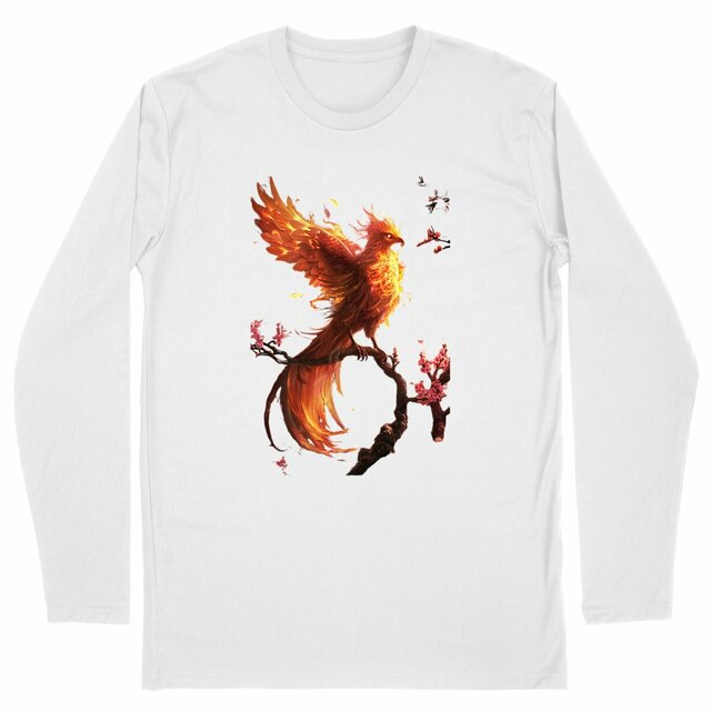 Image back T-shirt long phénix Zelos 
