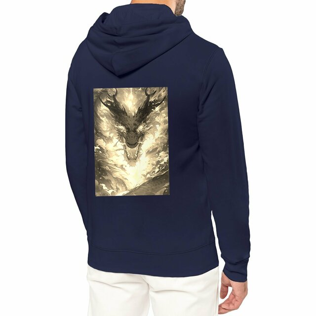 Image front Sweat shirt dragon japonais Zelos