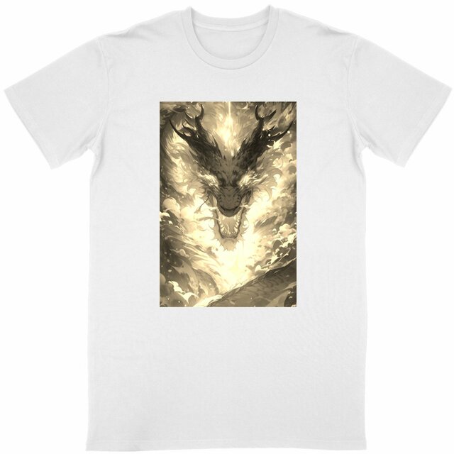 Image back T-shirt dragon japonais Zelos