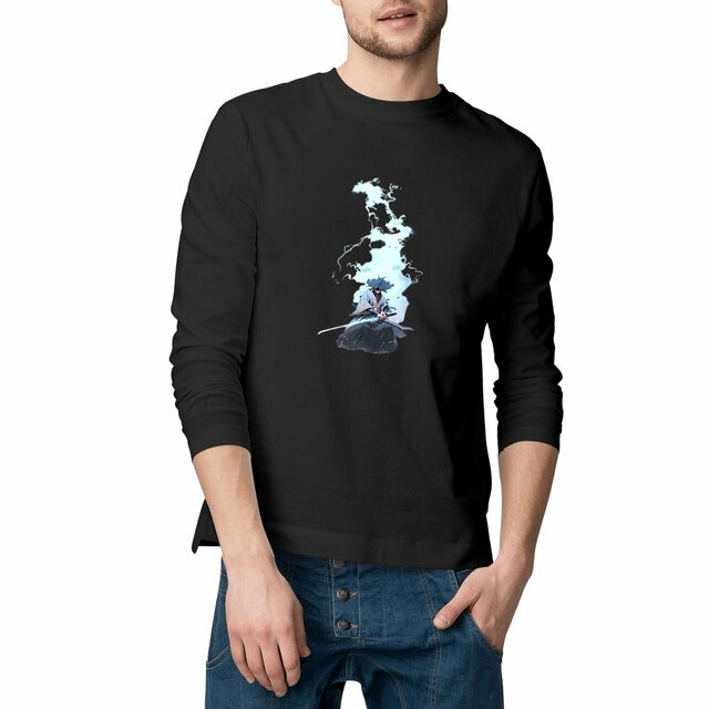 Image front T-shirt long samouraï Zelos