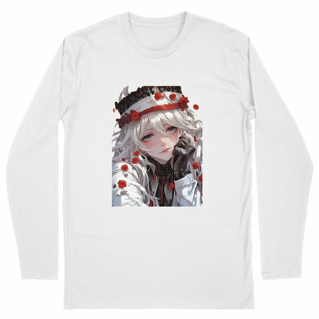 Image back T-shirt long rose Zelos