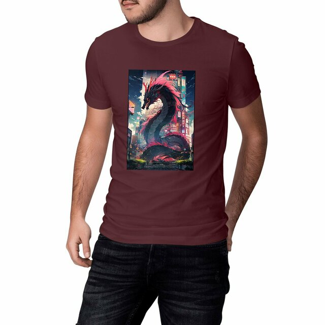 Image front T-shirt dragon des mers Zelos 