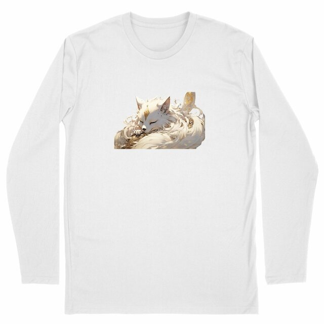 Image back T-shirt long kitsune Zelos 