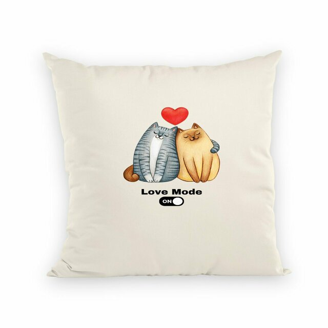 Coussin Colorful Creative Cats Love