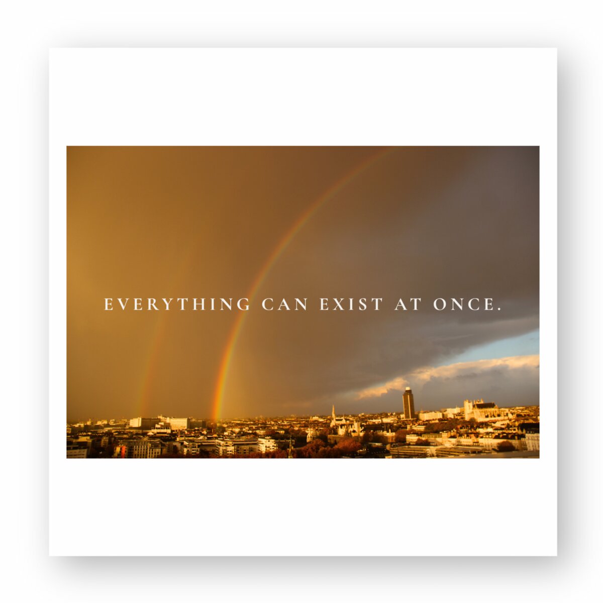 Image front Sticker - Mother's Day unfiltered - Rainbow