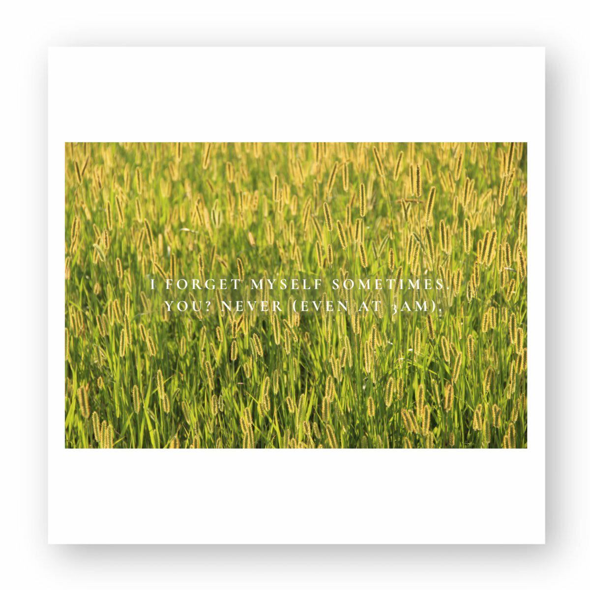 Image front Sticker - Mother's Day unfiltered - Field