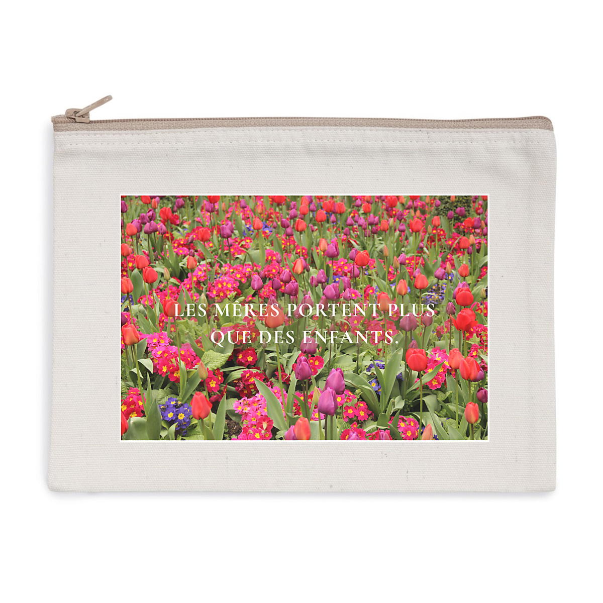 Image back Pochette - Fête des mères engagée - Fleurs