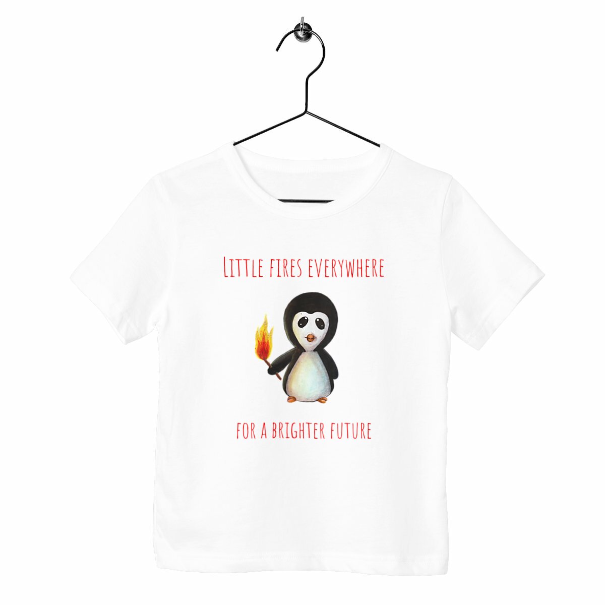 Image back T-shirt enfant - Mimoo le pingouin