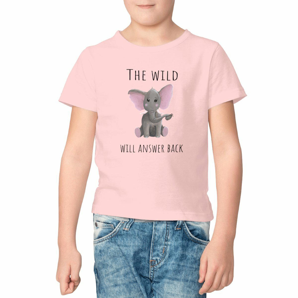 Image front T-shirt - Maddie l'éléphanteau