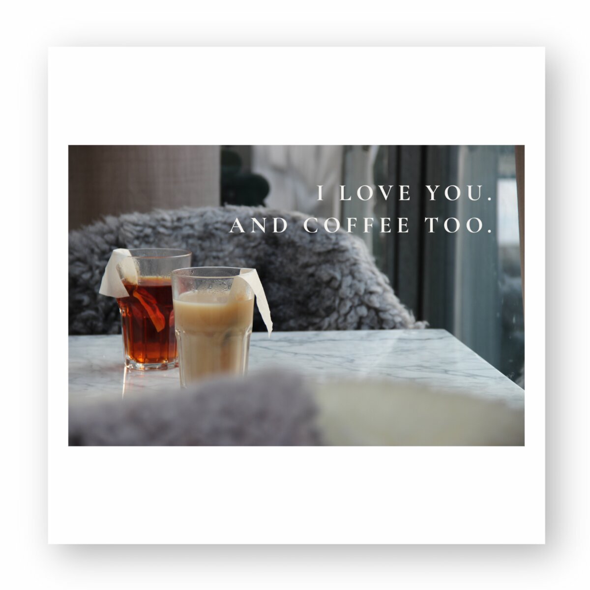 Image front Sticker - Mother's Day unfiltered - Coffee