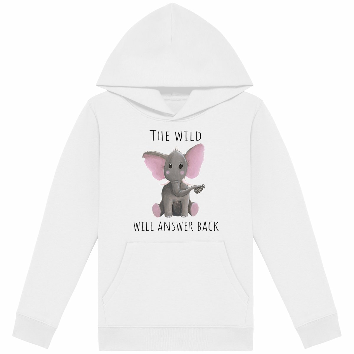 Image back Sweat à capuche - Maddie l'élephanteau