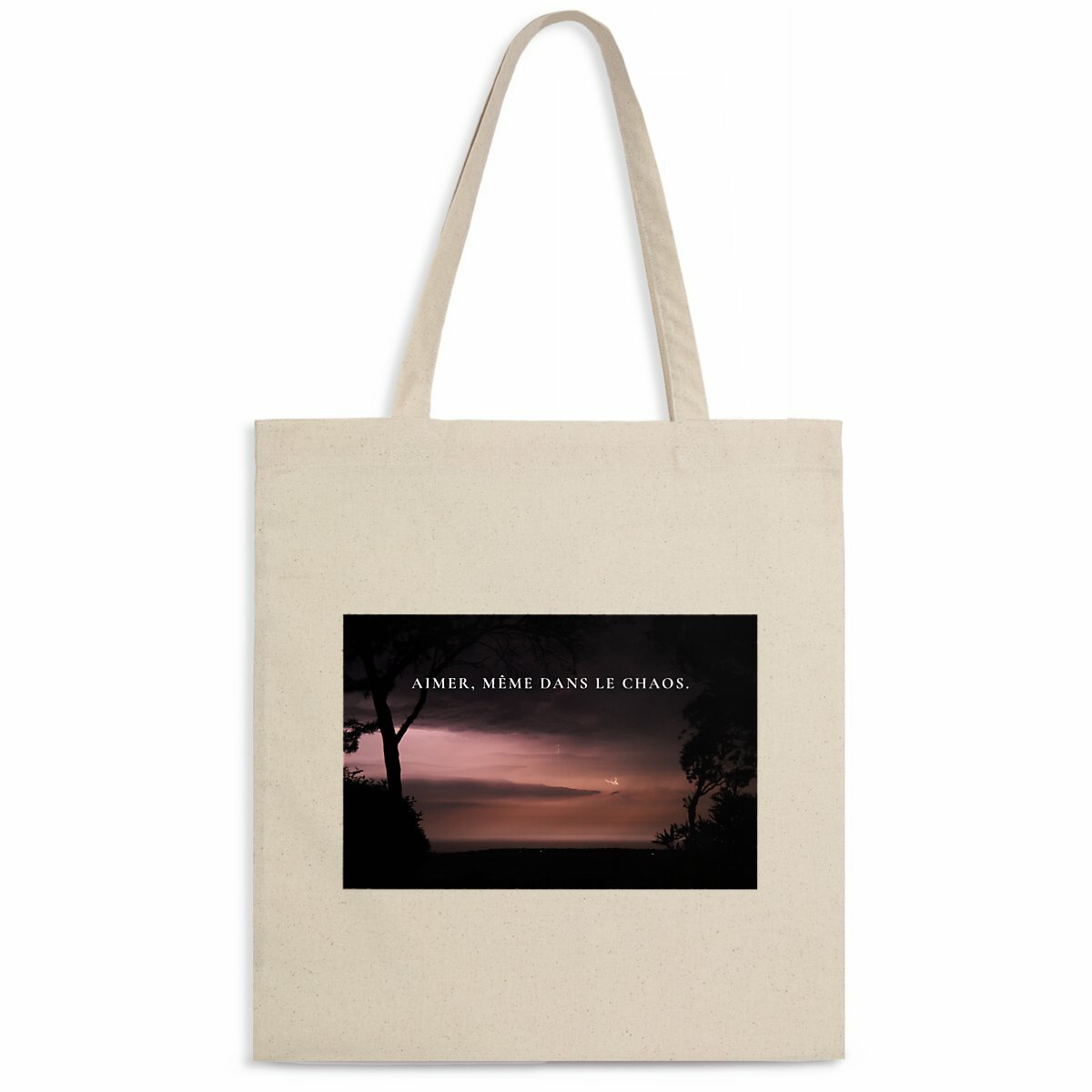 Image back Tote-bag - Fête des mères sans filtre - Eclair